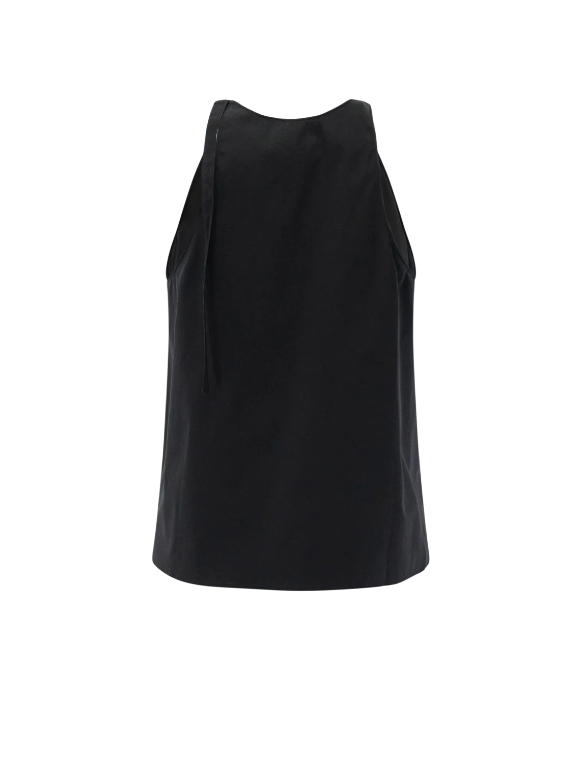 sleeveless d-ring shell in black - Image 2