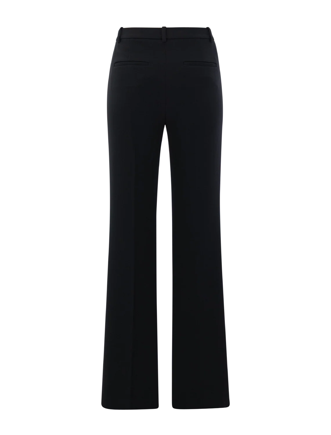 slim fit trouser in black admiral crepe - Image 2
