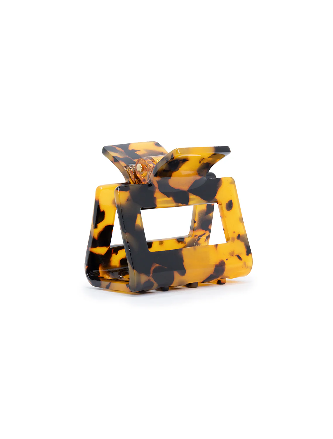 eco kylie hair clip in amber