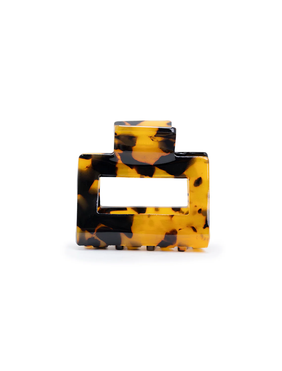 eco kylie hair clip in amber - Image 3