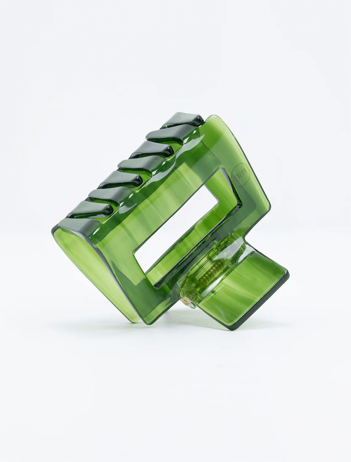 eco kylie hair clip in forest moss - Image 2