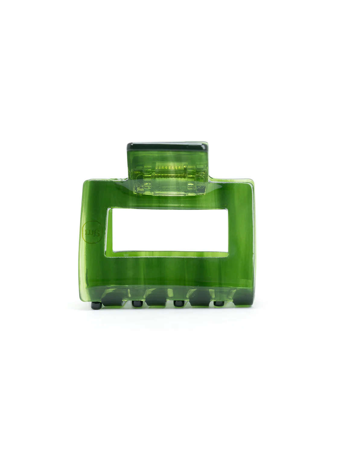 eco kylie hair clip in forest moss - Image 3
