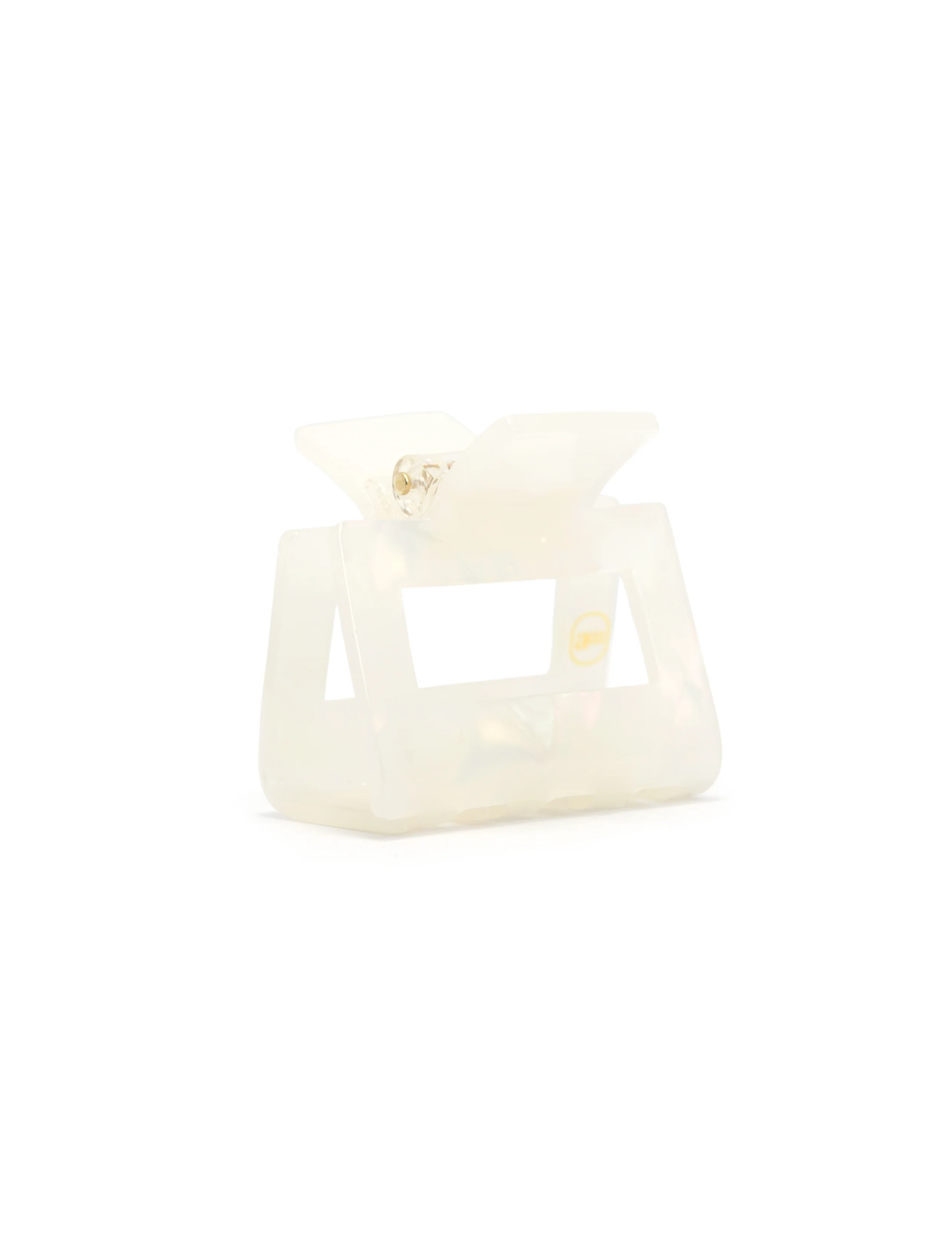 eco kylie hair clip in ivory pearl