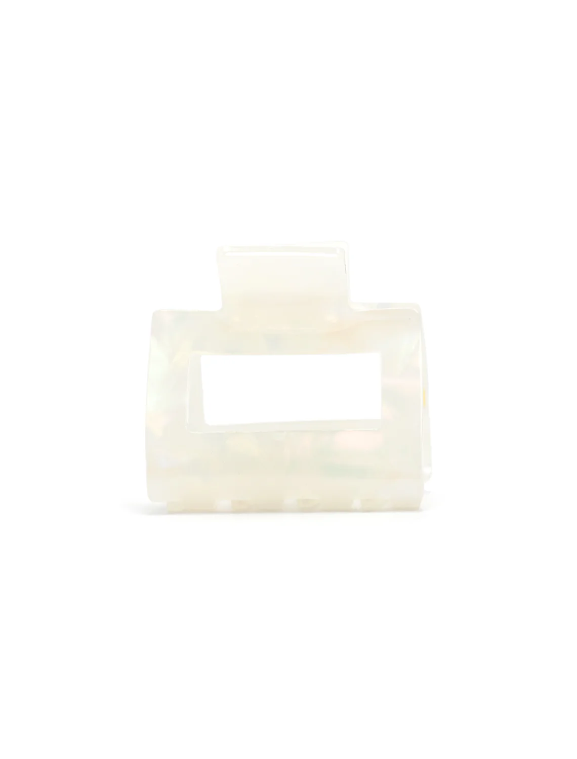eco kylie hair clip in ivory pearl - Image 3
