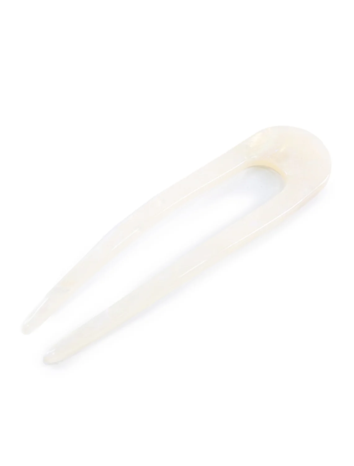 french hair pin in ivory pearl - Image 2