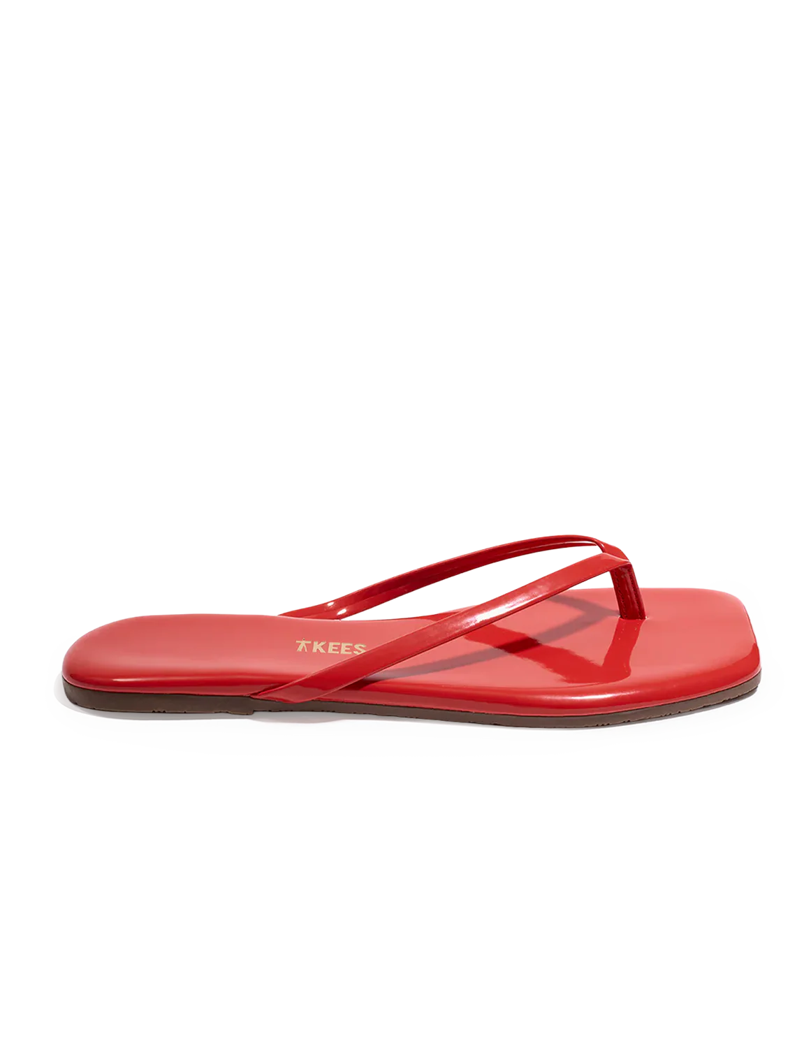 square toe lily in red gloss - Image 3