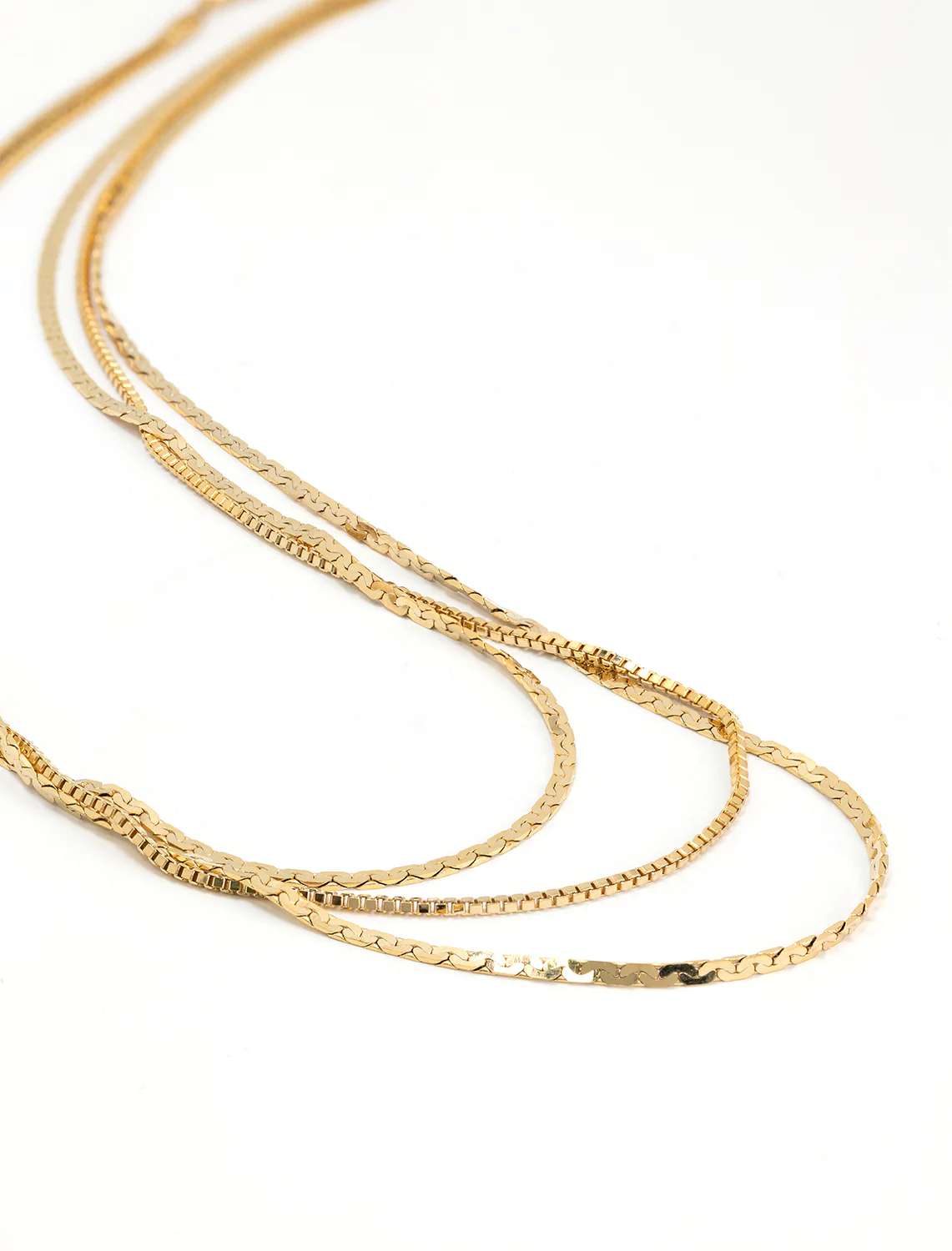 triple layer dainty disco necklace - Image 2