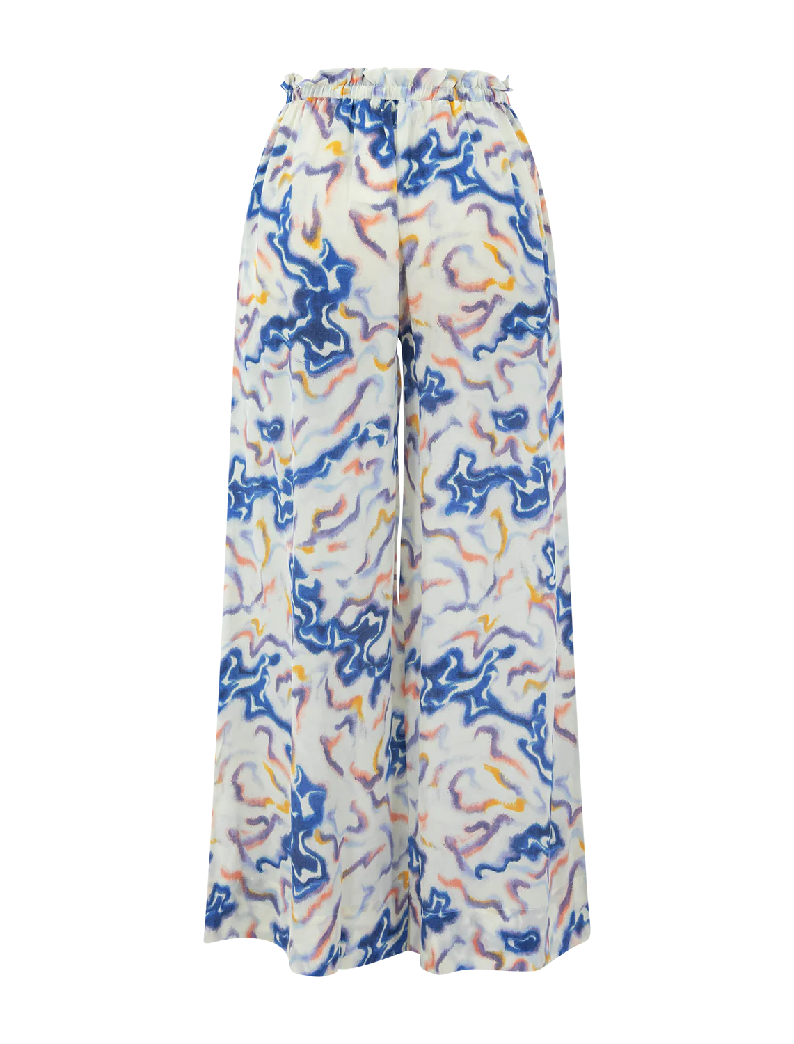 sawyer silk pant in prism - Image 3