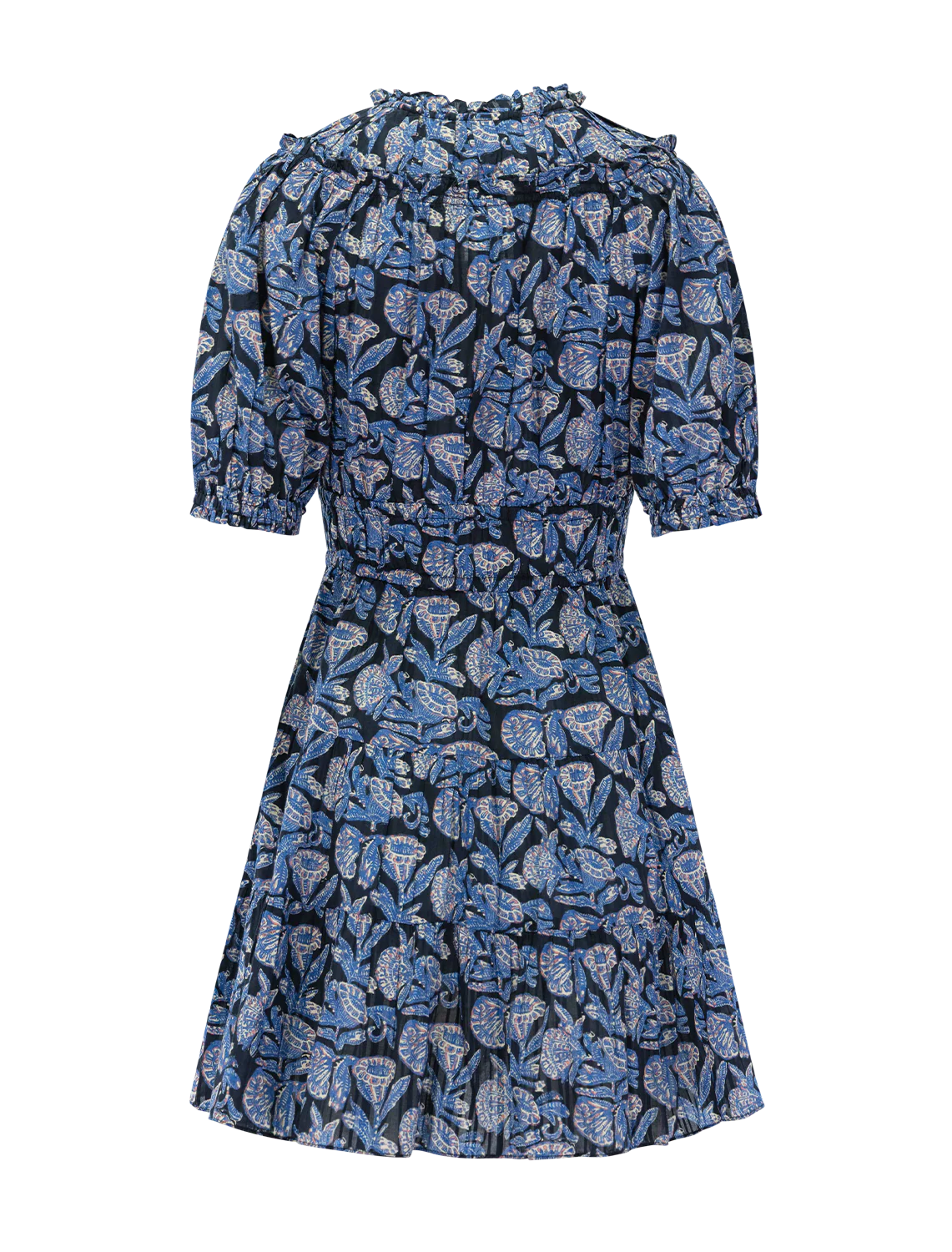 soffia mini dress in zinnia - Image 2