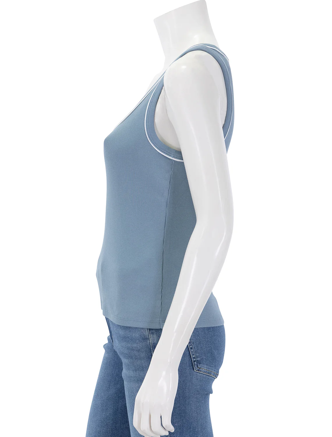 birke tank with contrast piping in lake mist - Image 4