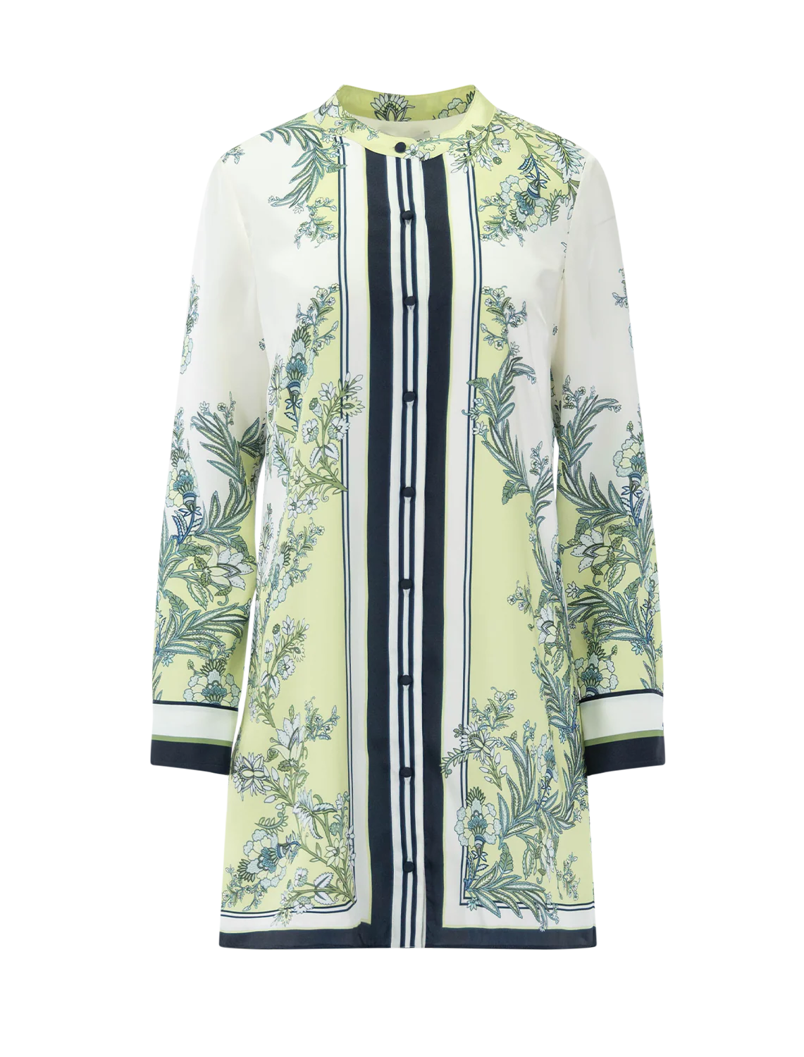 carstowe dress in light pistachio print