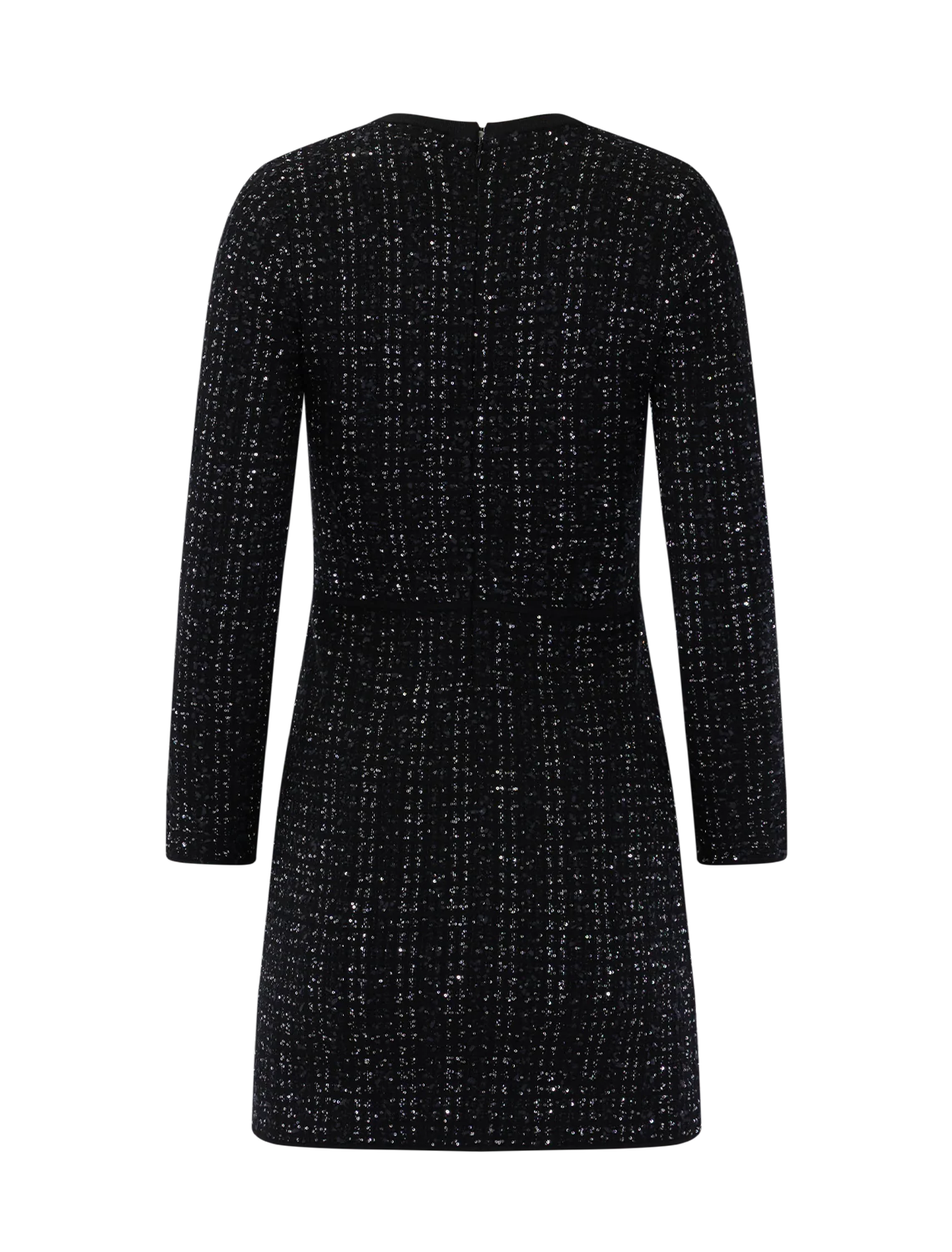 channing knit dress in black - Image 3