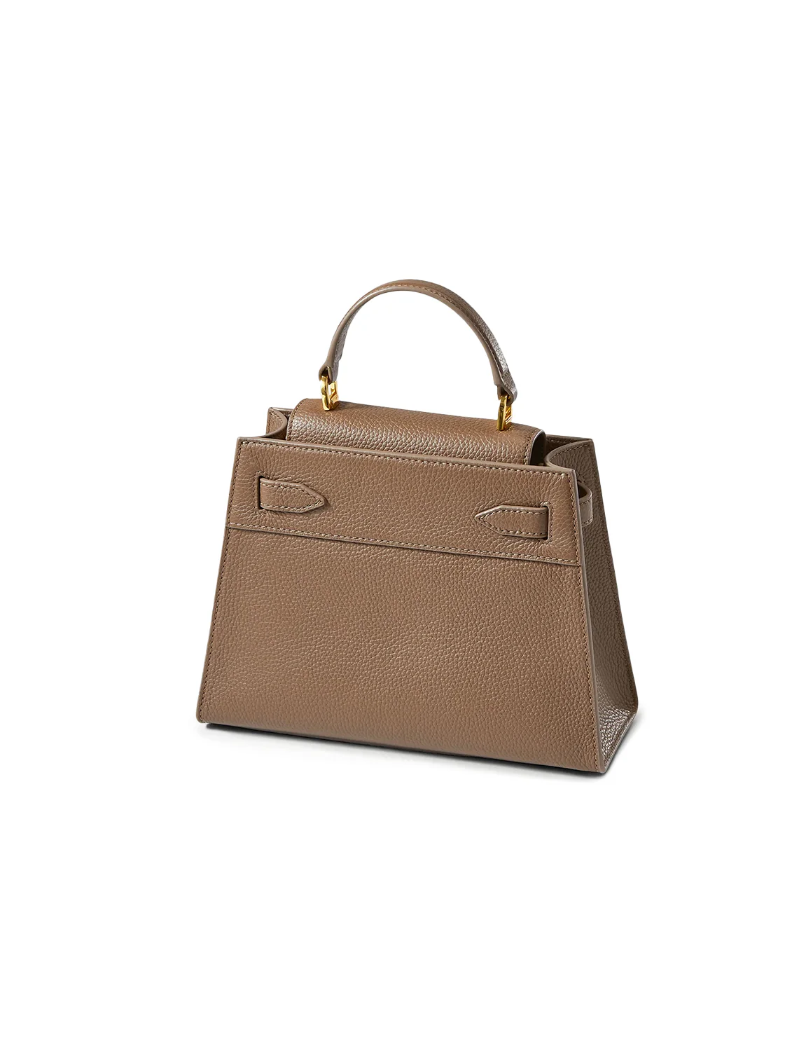dash top handle bag in bark - Image 3