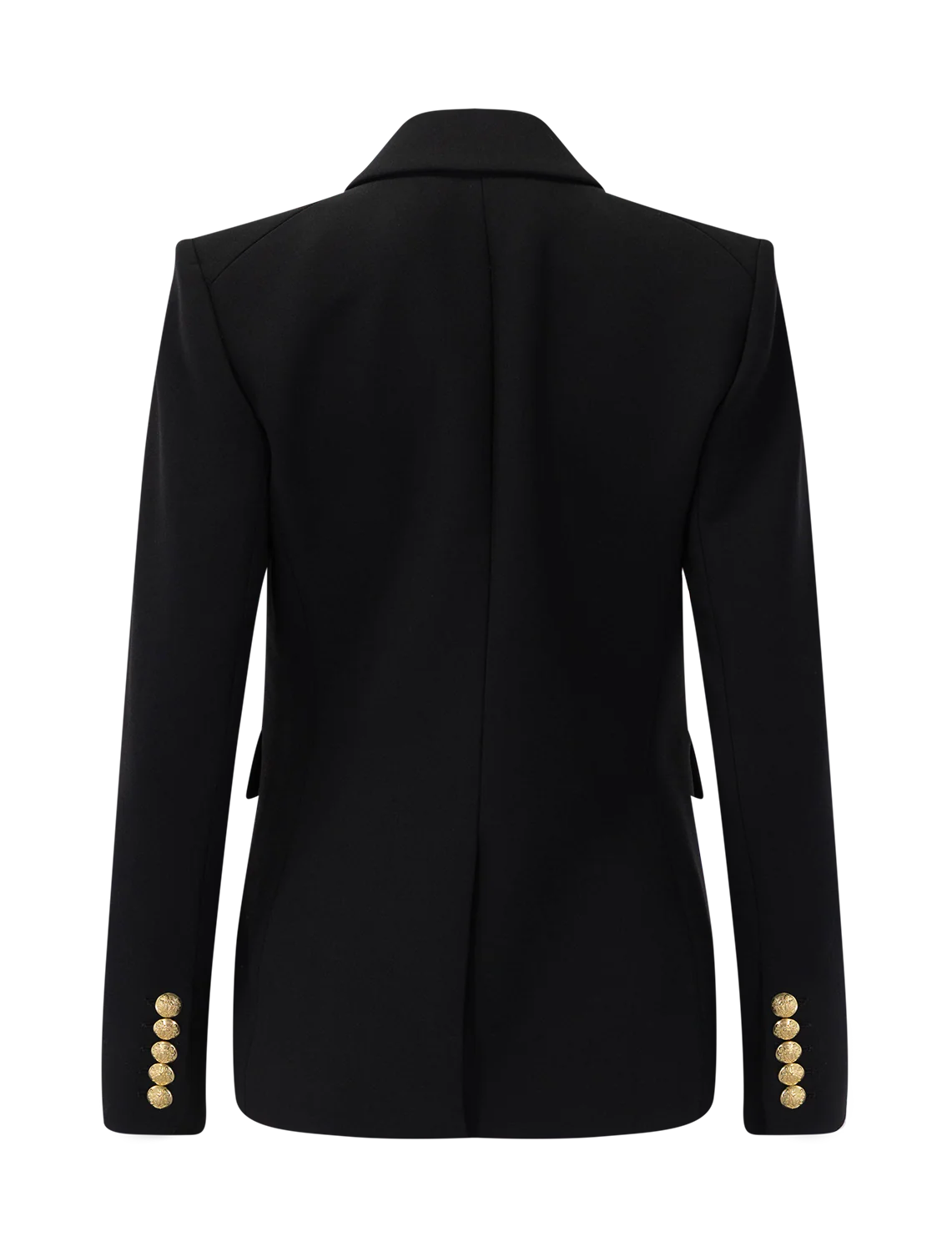 miller dickey jacket in black with gold buttons - Image 3
