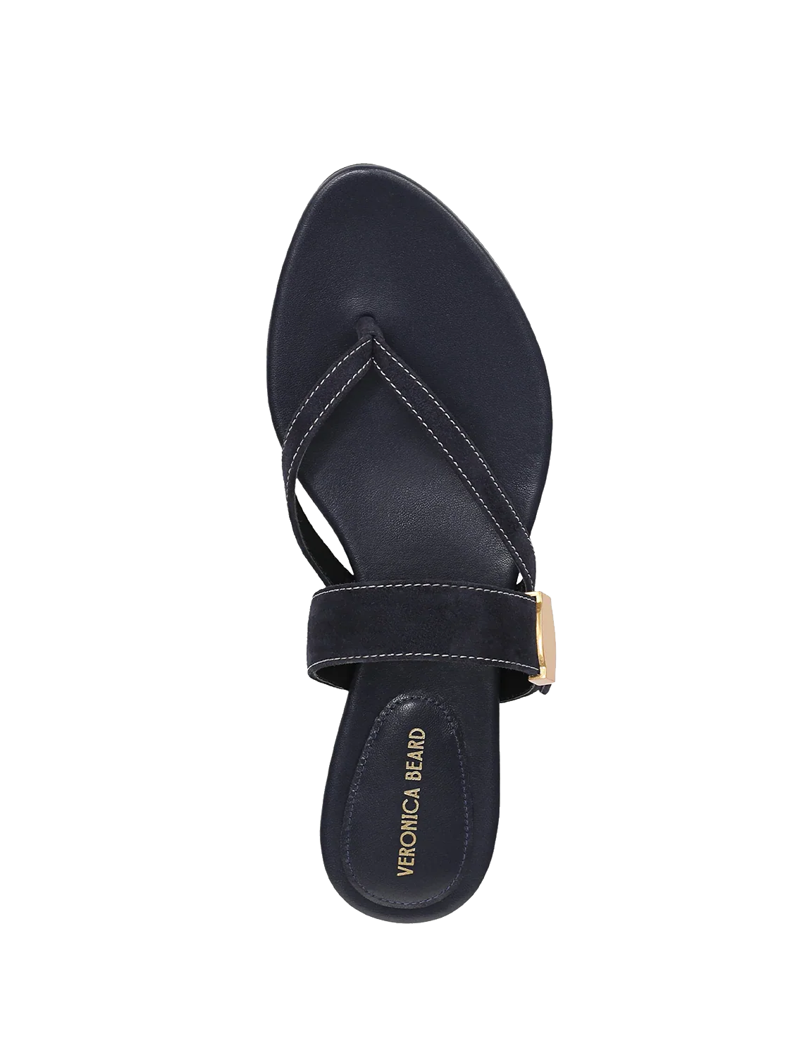 salva dash sandal in navy suede - Image 4