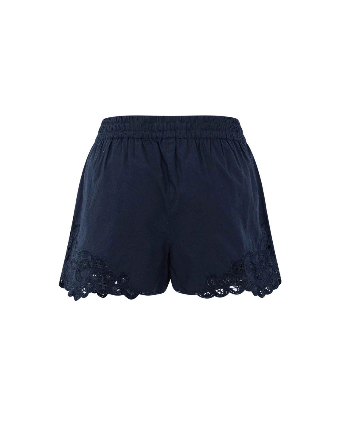 vivaldi embroidery short in navy - Image 3