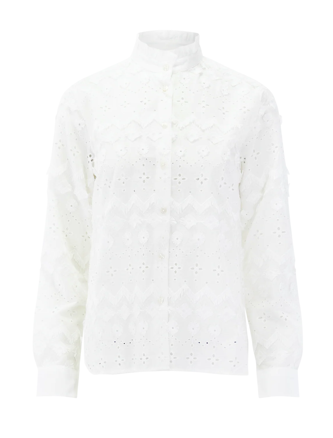 andy blouse in blanco