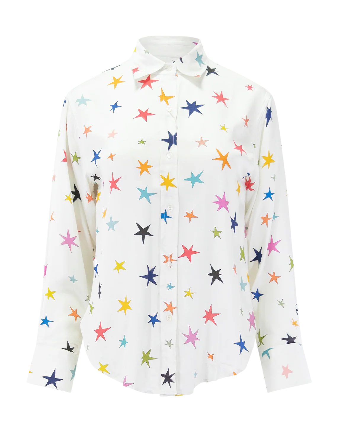 donia blouse in estrellas print