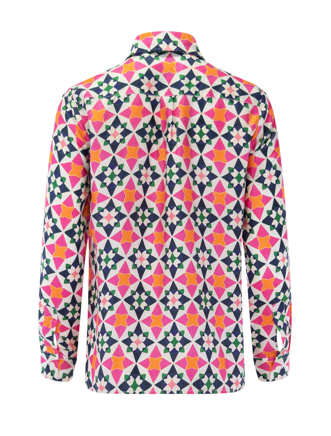 mosaic silk blouse - Image 2