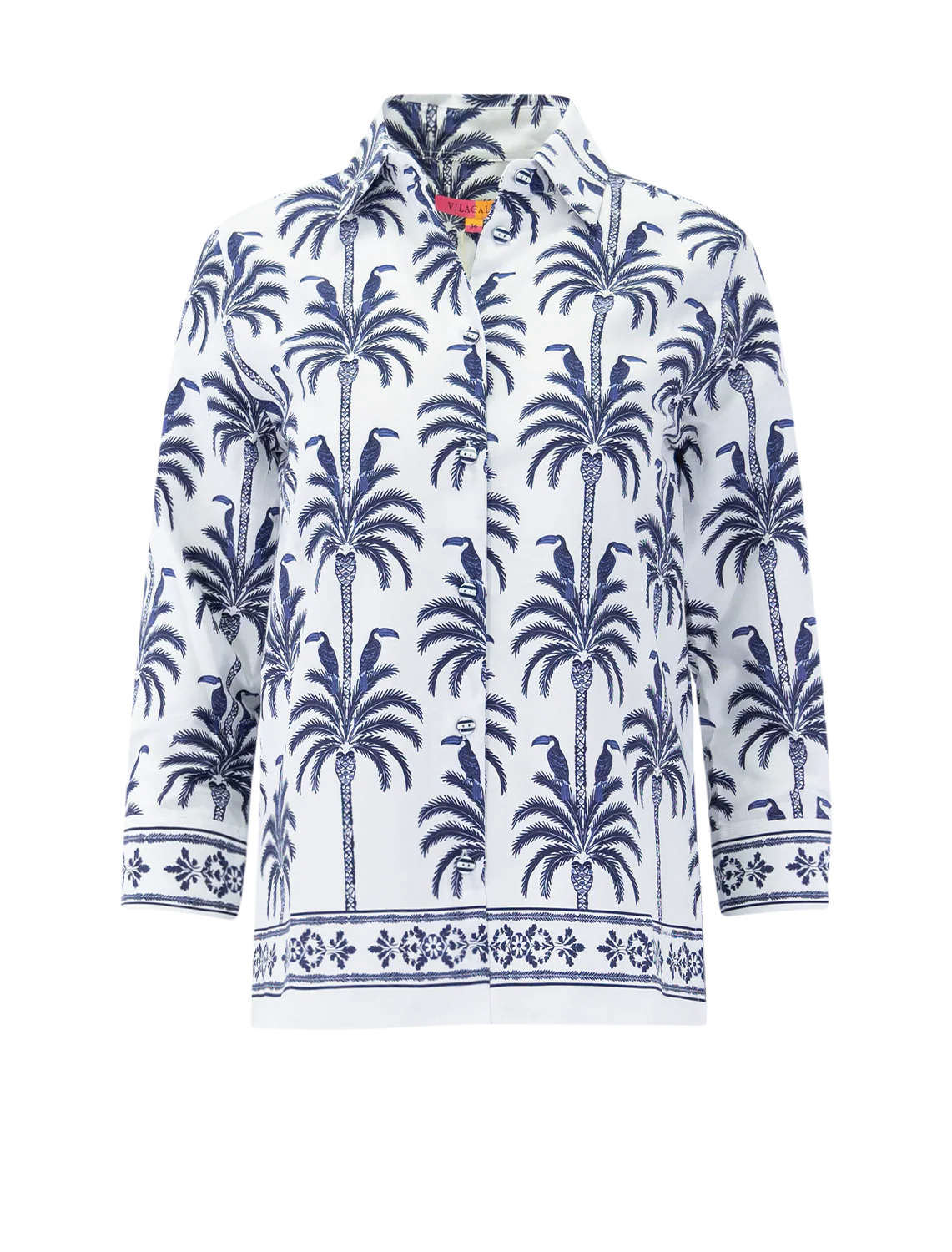 tucan print tunic