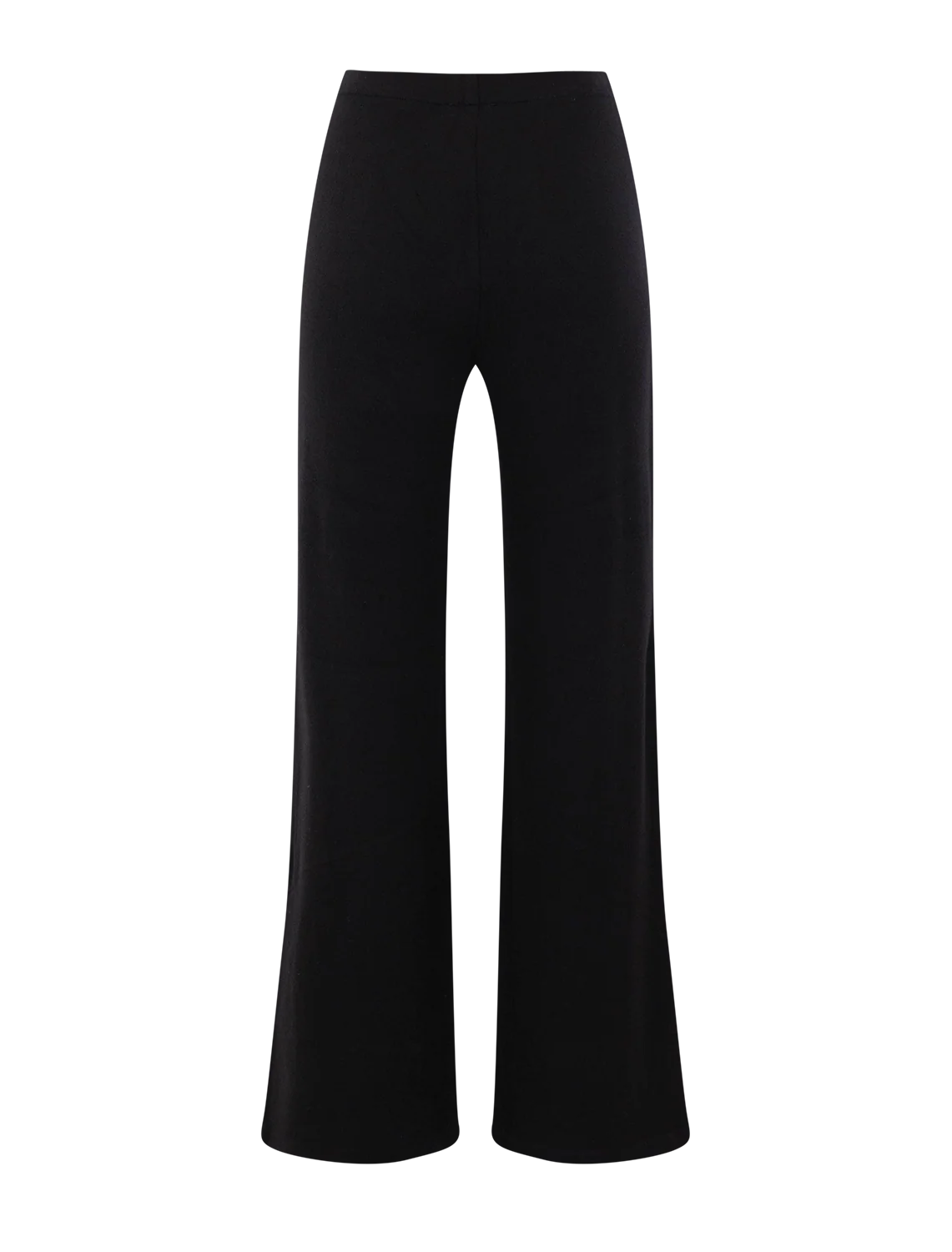 cozy wide leg pant in black - Image 3