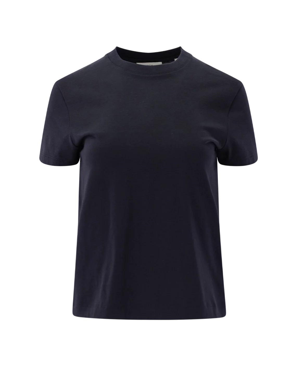 pima cotton crew neck t-shirt in coastal blue