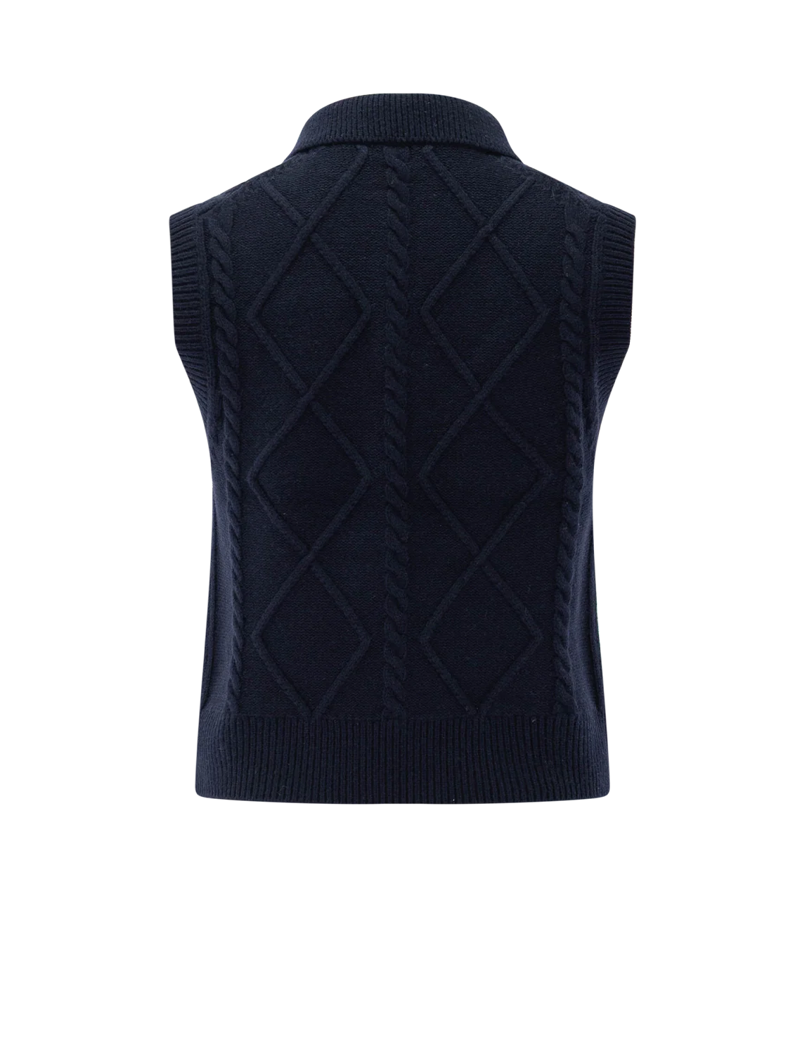 polo cable vest in coastal - Image 3