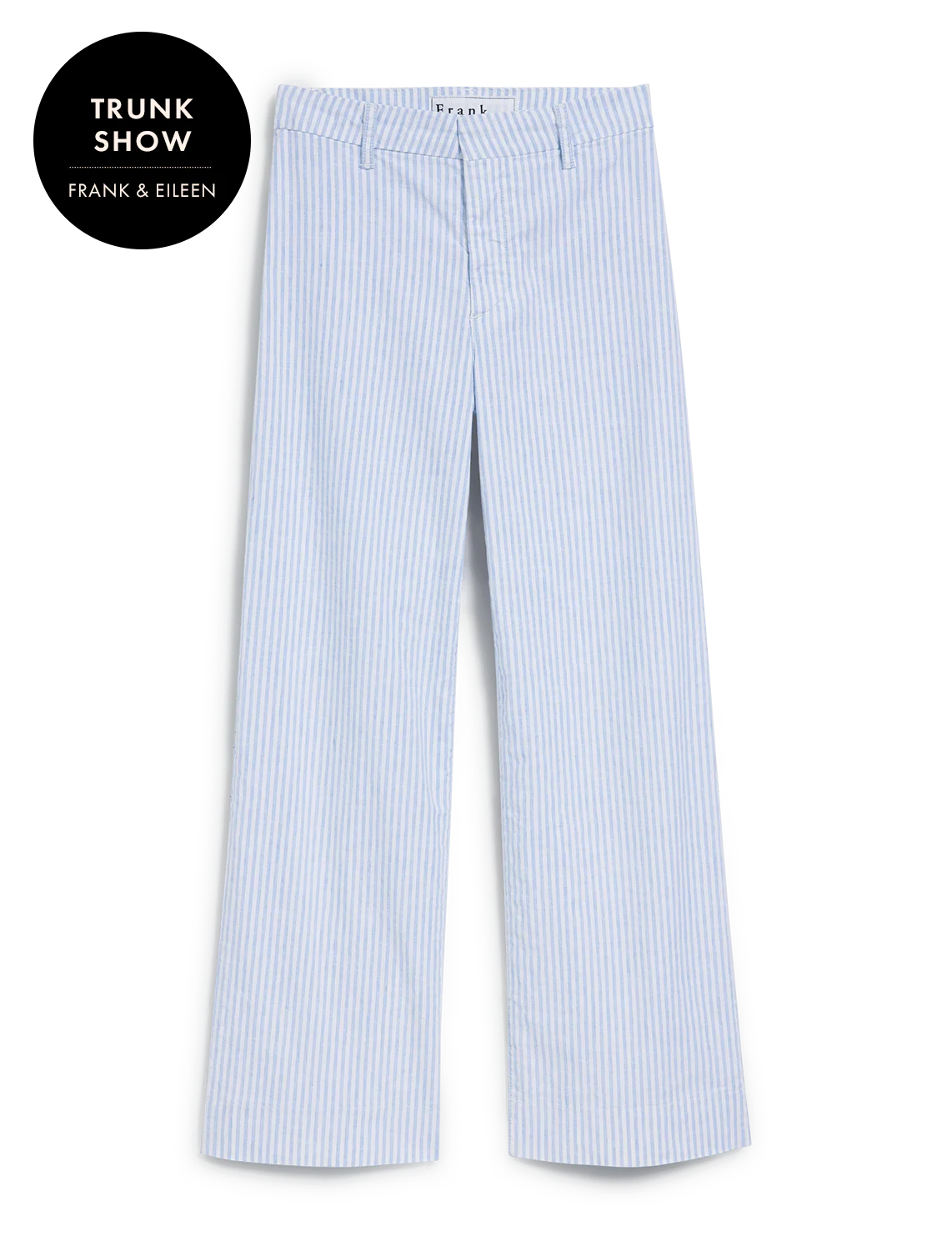 wexford pant in blue and white stripe - Image 3