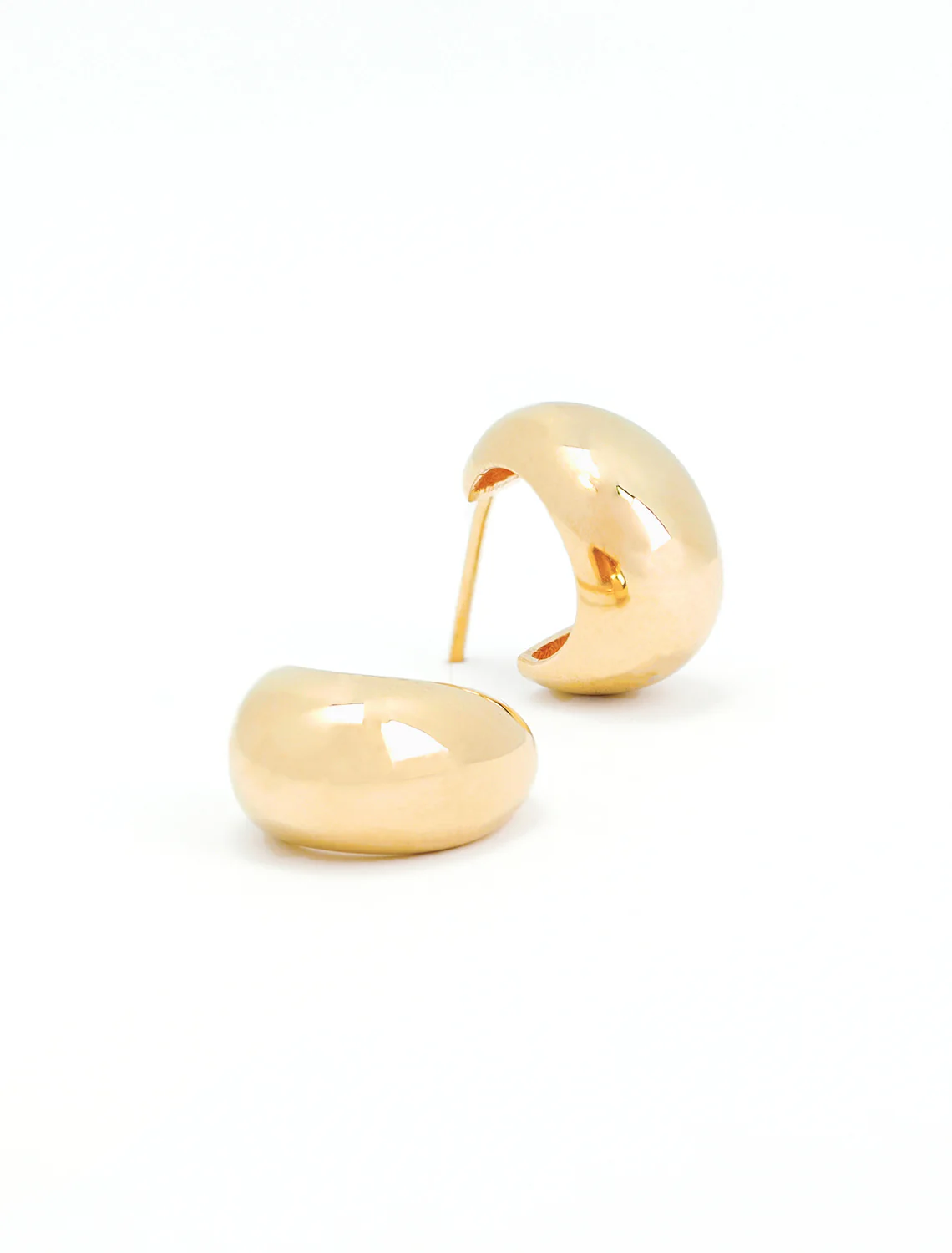 14k aura huggie hoops - Image 3